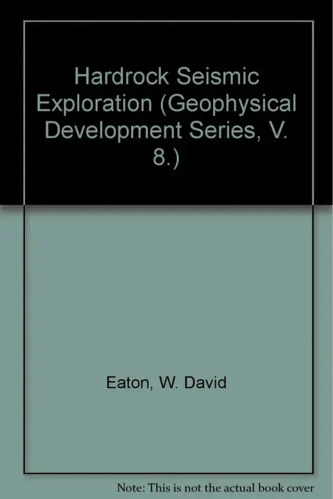 Cover of Hardrock Seismic Exploration