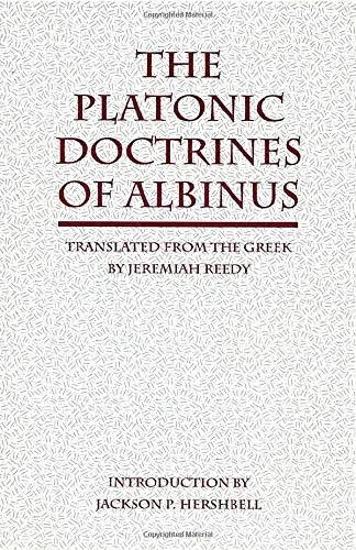 Cover of The Platonic Doctrines of Albinus