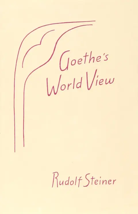 Cover of Goethe's World View