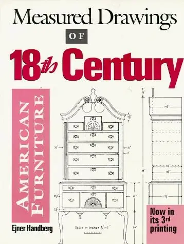 Cover of Measured Drawings of 18th Century American Furniture
