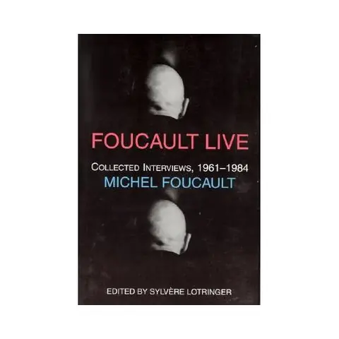 Cover of Foucault Live