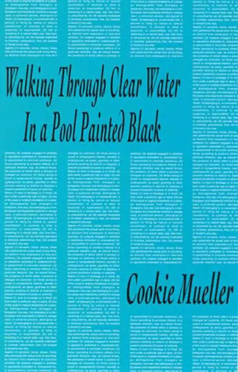 Cover of Walking Through Clear Water (Semiotext(E) Native Agents Series)
