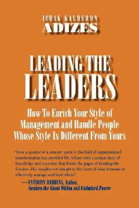 Cover of Leading The Leaders