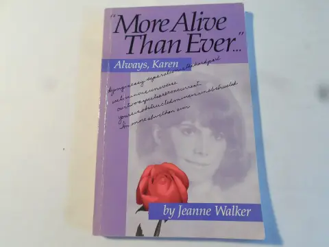 Cover of More Alive Than Ever...Always, Karen