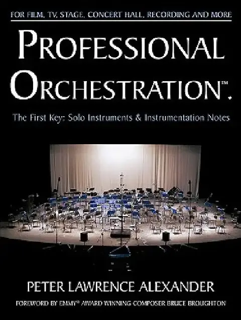 Cover of Professional Orchestration Vol 1