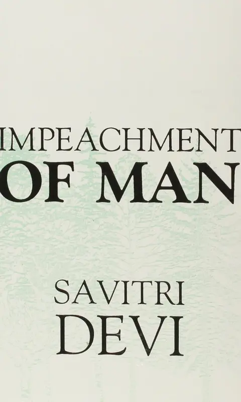 Cover of The Impeachment of Man
