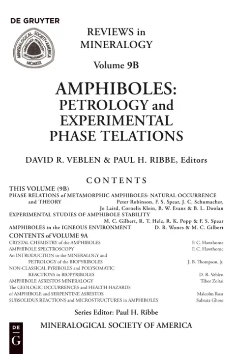 Cover of Amphiboles