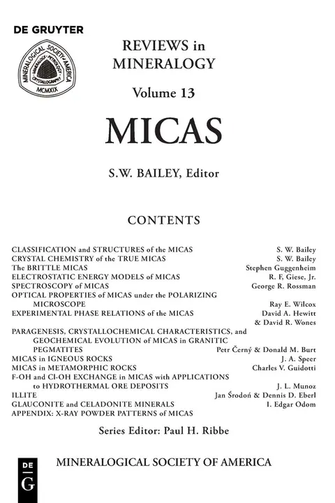 Cover of Micas