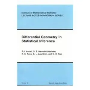 Cover of Differential Geometry in Statistical Inference