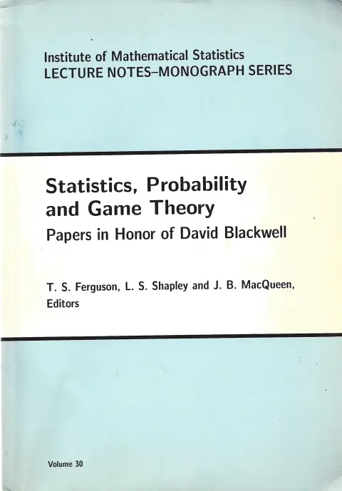 Cover of Statistics, Probability & Game Theory