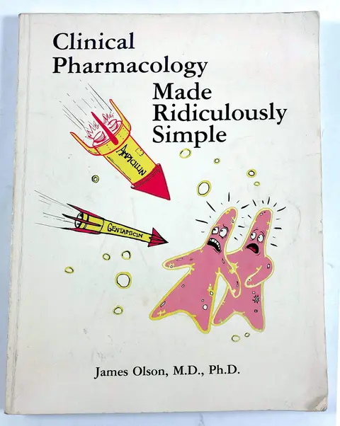 Cover of Clinical Pharmacology Made Ridiculously Simple
