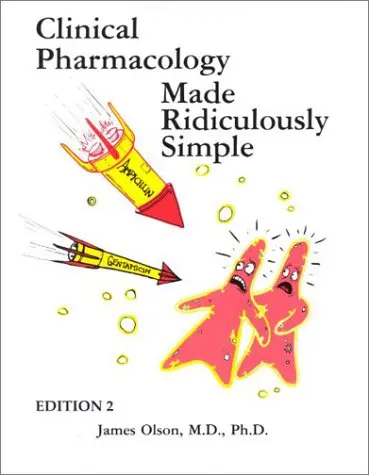 Cover of Clinical Pharmacology Made Ridiculously Simple
