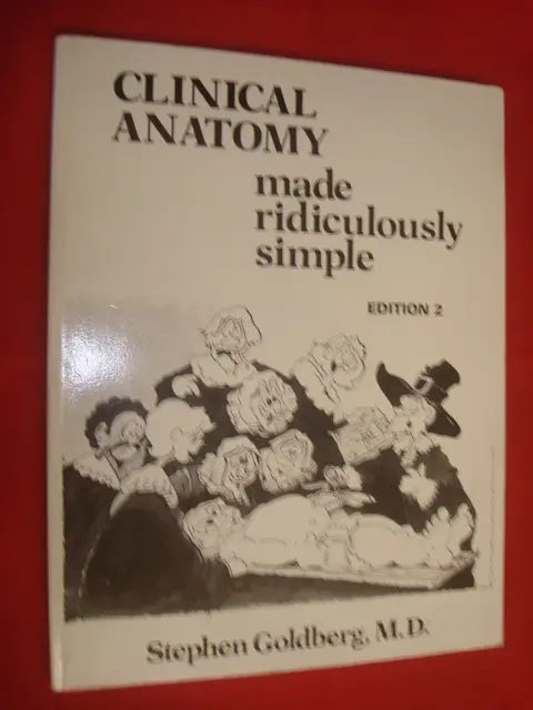 Cover of Clinical Anatomy Made Ridiculously Simple