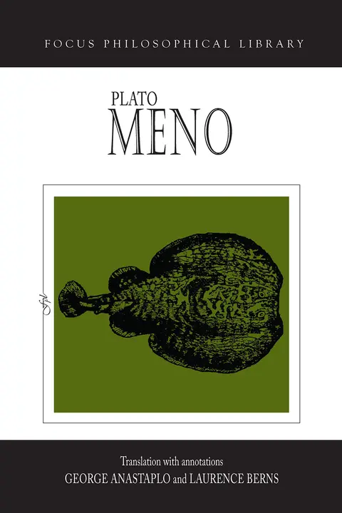 Cover of Plato's Meno