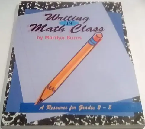 Cover of Writing in Math Class