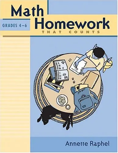 Cover of Math Homework That Counts, Grades 4-6