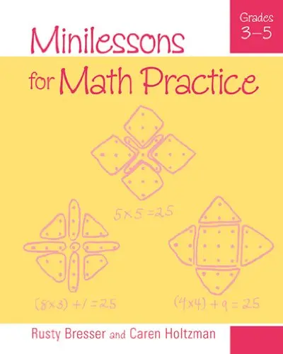 Cover of Minilessons for Math Practice, Grades 3-5