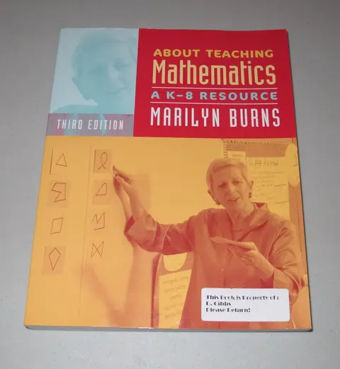 Cover of About Teaching Mathematics, 3rd Edition, Grades K-8