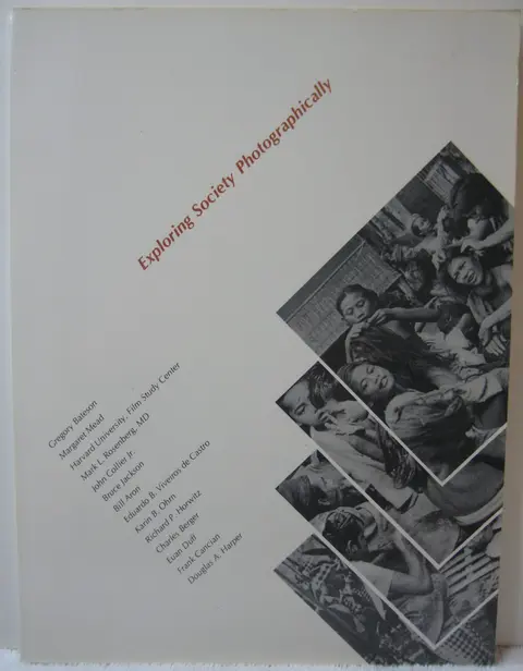 Cover of Exploring society photographically