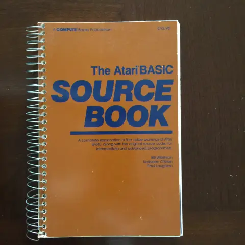 Cover of Atari BASIC Source Book