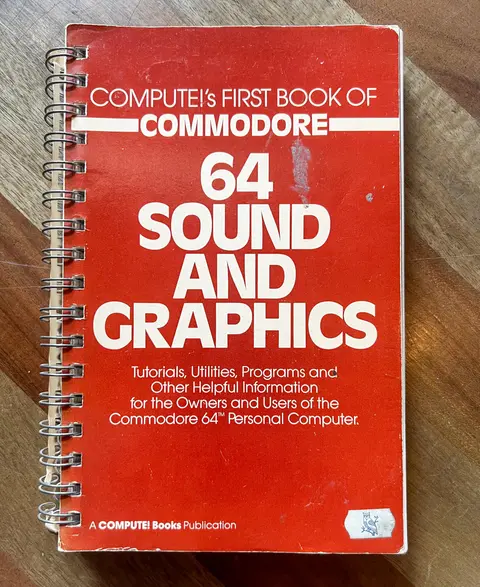 Cover of Compute!'s First Book of Commodore 64 Sound and Graphics