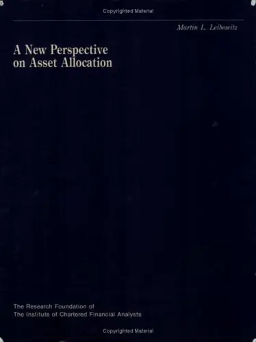 Cover of A New Perspective on Asset Allocation