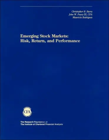 Cover of Emerging Stock Markets