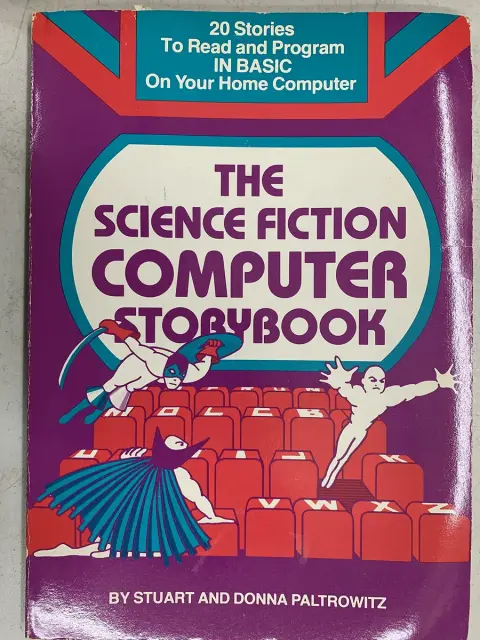 Cover of The science fiction computer storybook