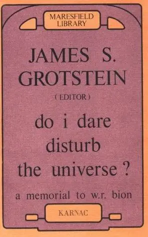 Cover of Do I Dare Disturb the Universe