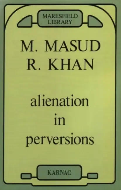 Cover of Alienation in Perversions