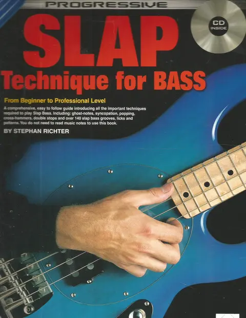 Cover of Progressive Slap Technique for Bass