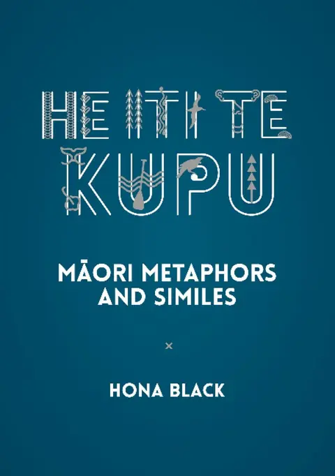 Cover of He Iti te Kupu
