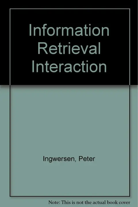 Cover of Information Retrieval Interaction