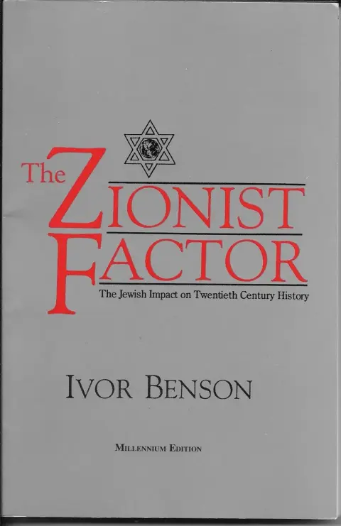 Cover of Zionist Factor