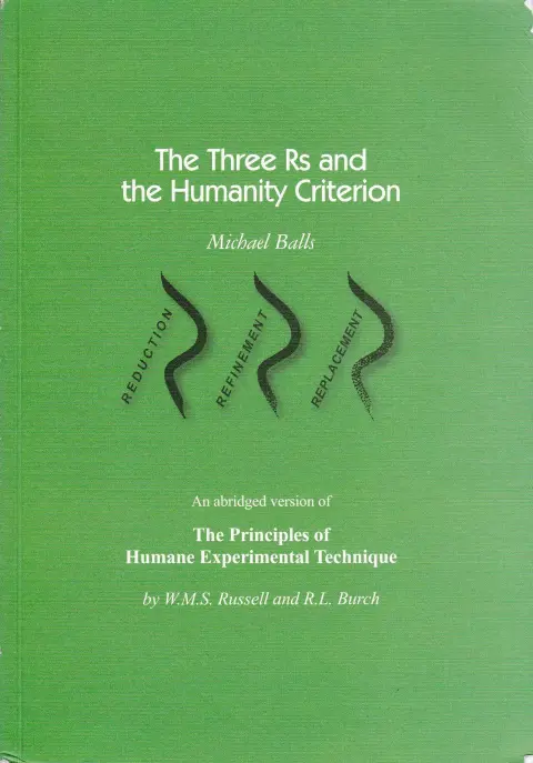 Cover of The Three Rs and the Humanity Criterion