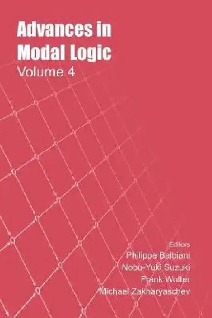 Cover of Advances in Modal Logic, V4