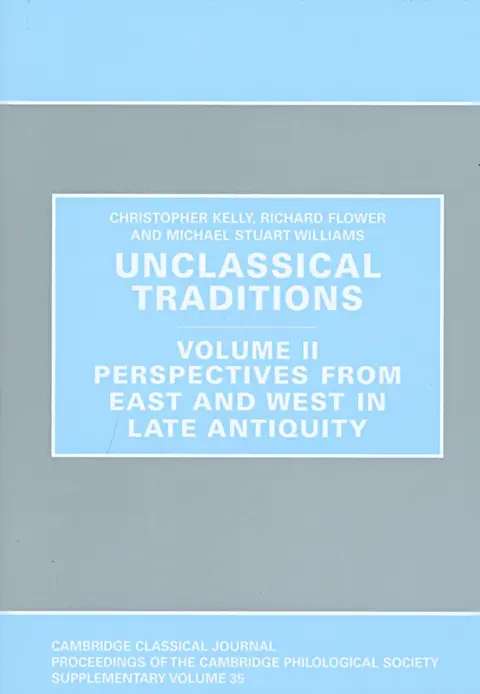 Cover of Unclassical Traditions Volume 2
