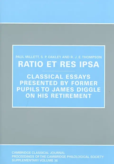 Cover of Ratio Et Res Ipsa
