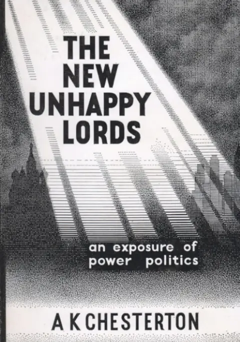 Cover of The New Unhappy Lords