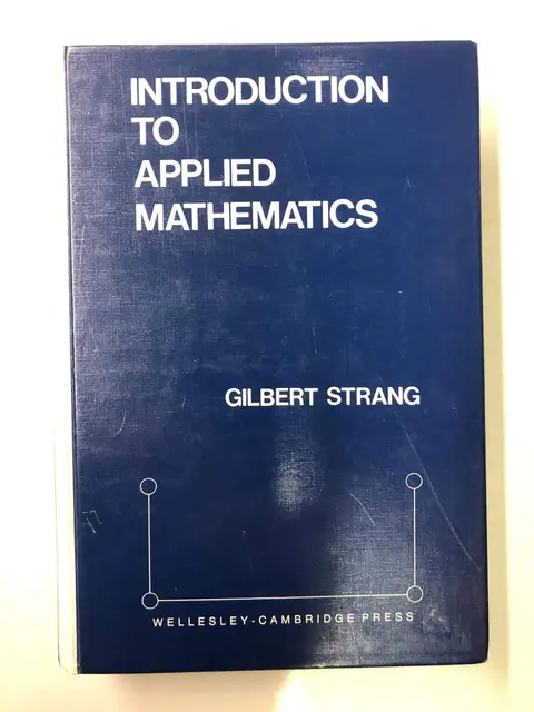 Cover of Introduction to Applied Mathematics