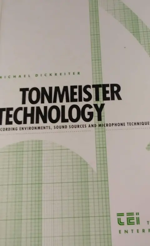 Cover of Tonmeister Technology