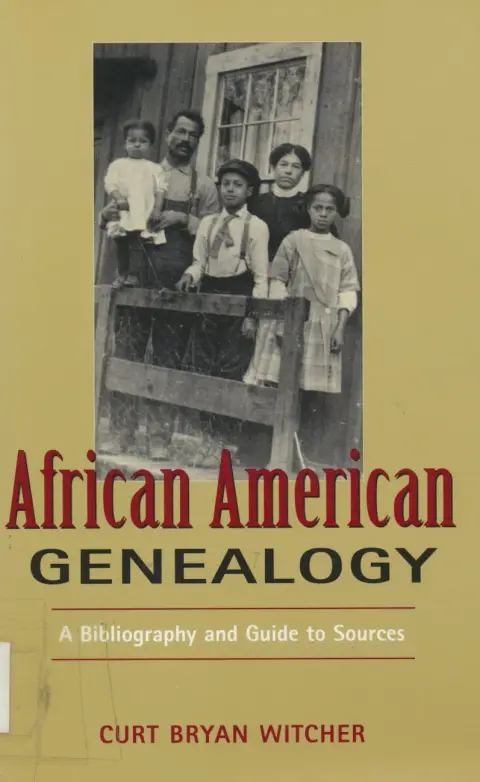 Cover of African American genealogy