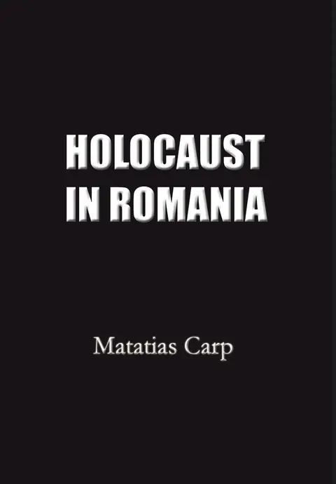 Cover of Holocaust in Romania