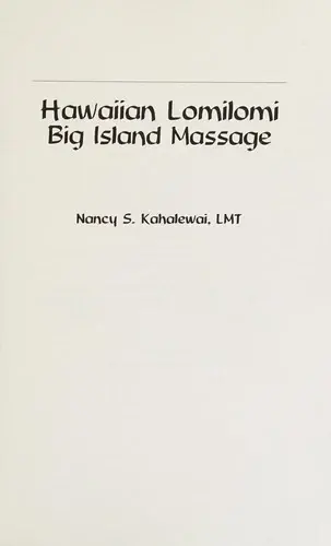 Cover of Hawaiian Lomilomi
