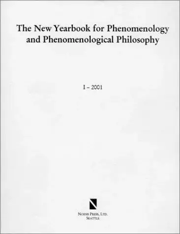 Cover of The New Yearbook for Phenomenology and Phenomenological Philosophy