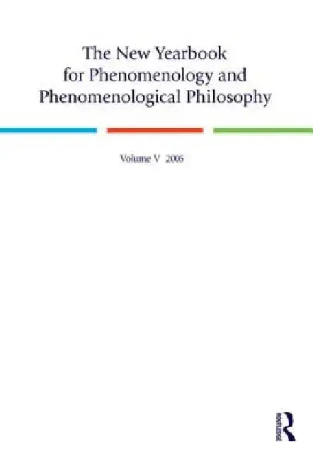 Cover of The New Yearbook for Phenomenology and Phenomenological Philosophy