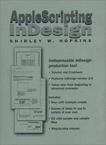 Cover of AppleScripting InDesign