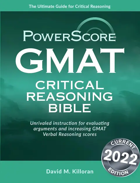 Cover of GMAT Critical Reasoning Bible