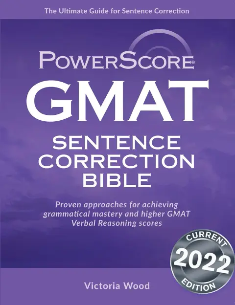 Cover of GMAT Sentence Correction Bible