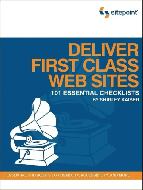 Cover of Deliver First Class Web Sites